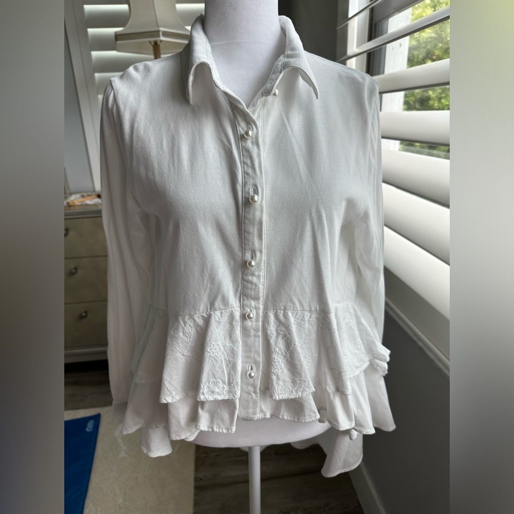 Coton Frais High Low Top, Size M